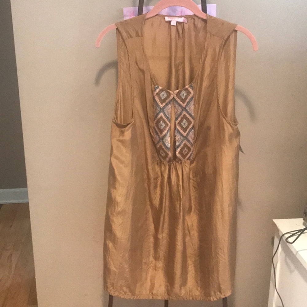 Calypso Silk Beaded Blouse